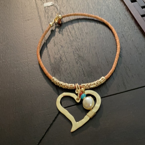 Leather necklace - Picture 2 of 4